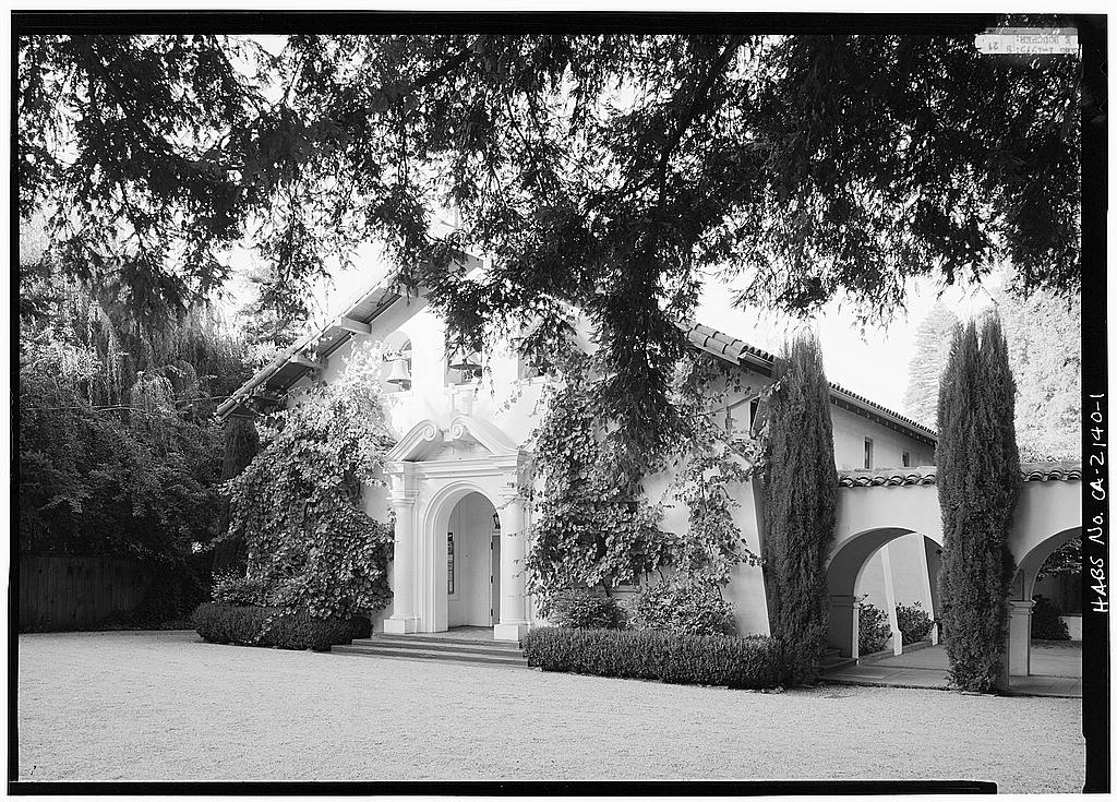 Our Lady of the Wayside church, built in 1912, photographed in 1975