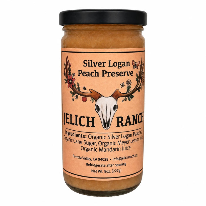 Silver Logan Peach Preserve
